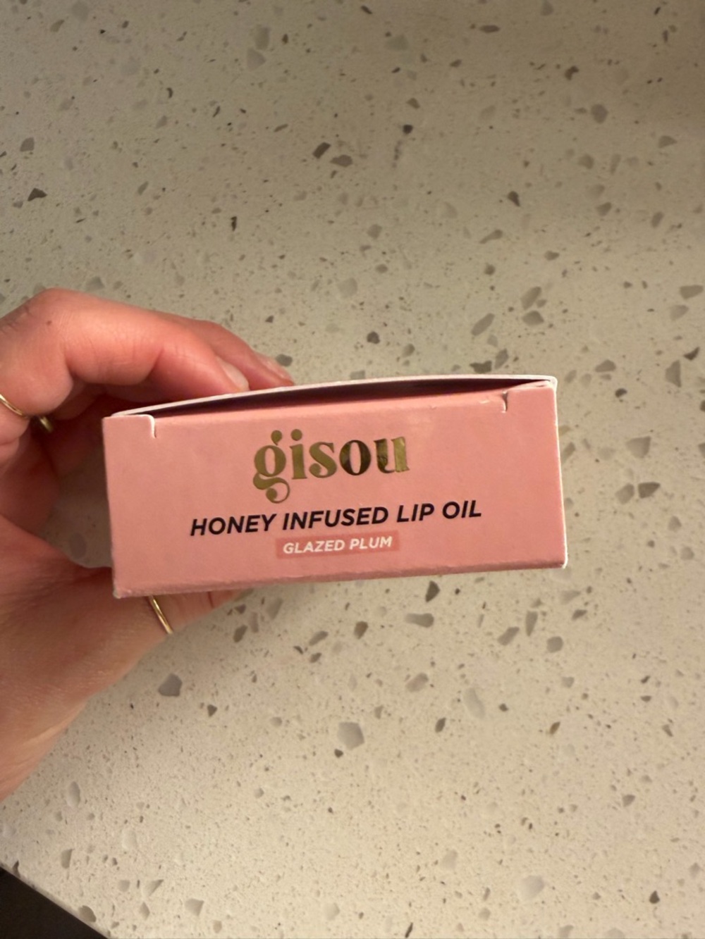 NWT GISOU Honey Infused Lip Oil - Glazed Plum - Picture 4 of 4